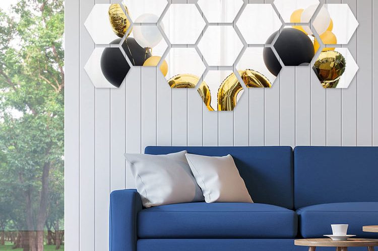 Custom glass mirror tiles design your dream space (4)