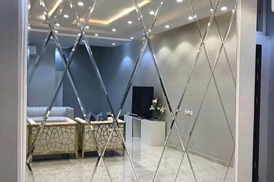 Custom glass mirror tiles for backsplashes add a sparkle (3)