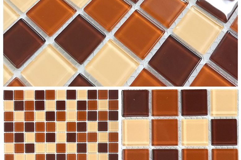Custom glass mosaic tile backsplashes for modern homes (2)