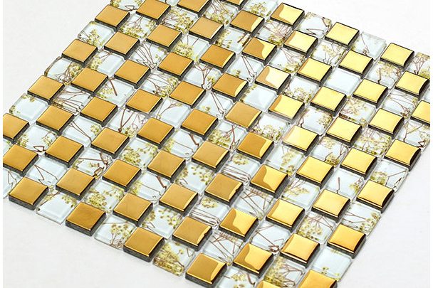 Custom glass mosaic tiles for artistic wall decorations (2)