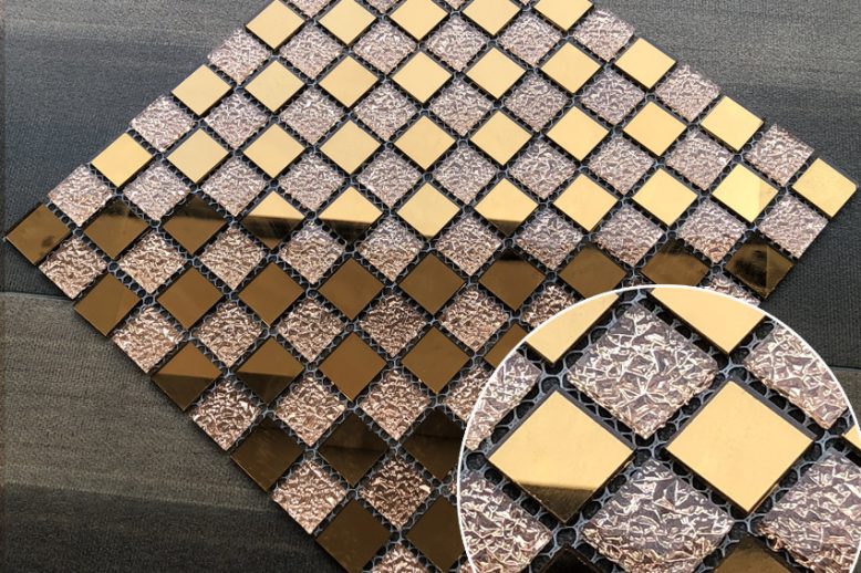 Custom glass mosaic tiles for creative design solutions
