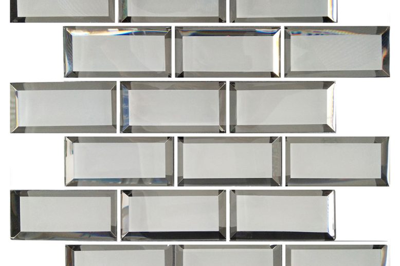 High quality custom glass mirror tiles for kitchens (6)