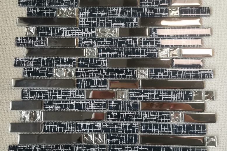 Wholesale glass mosaic tiles for artistic installations (4)