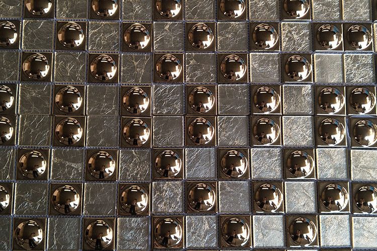 Wholesale glass mosaic tiles for dynamic floor patterns (5)